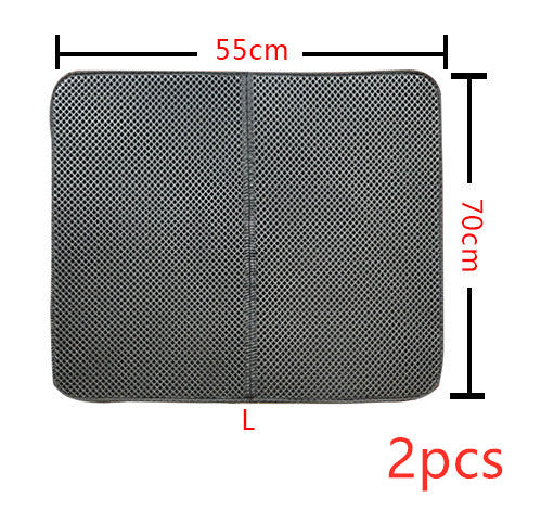 Double-Layer Cat Litter Trapping Mat