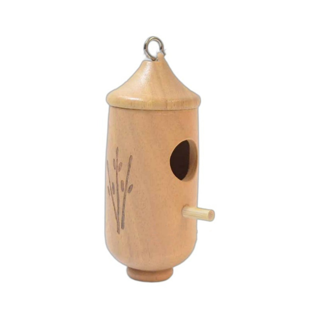 Wooden Hummingbird Swing Nest House — 3 Styles