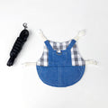 Rabbit Denim Jacket Harness & Leash Set