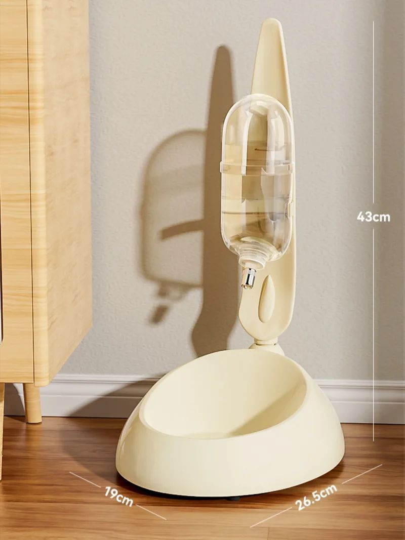 No-Drip Automatic Water Bottle for Dogs, Cats & Rabbits