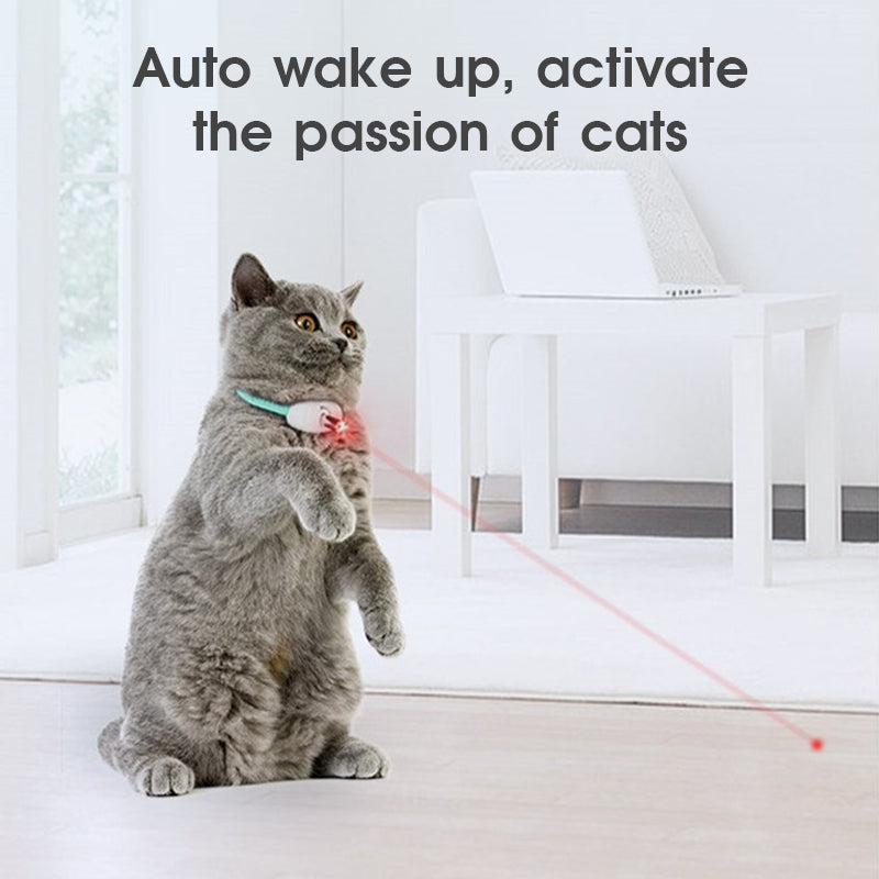 Smart Laser Cat Collar Toy — USB Rechargeable Interactive