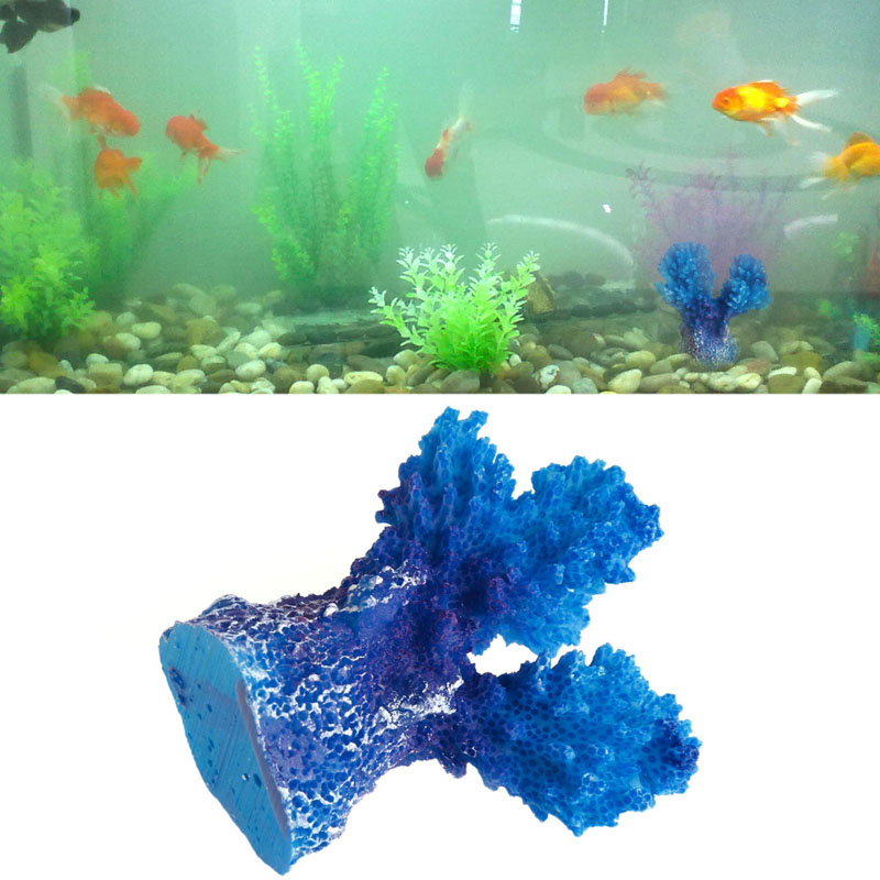 Handmade Resin Coral Reef Decoration for Aquariums