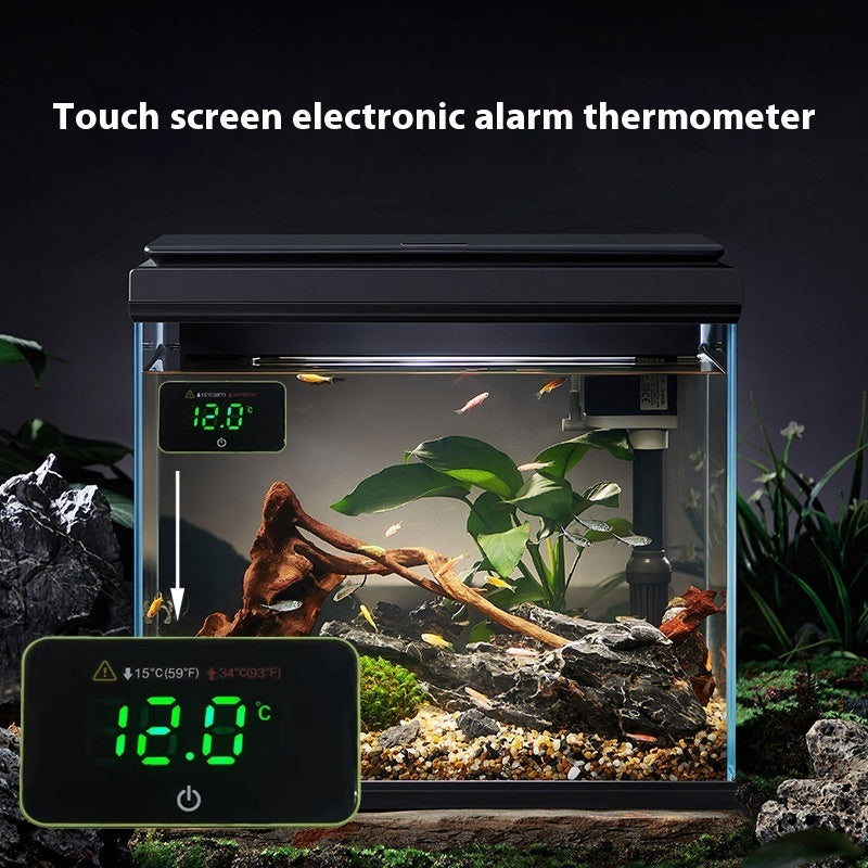 Digital Display Fish Tank Thermometer with External Patch