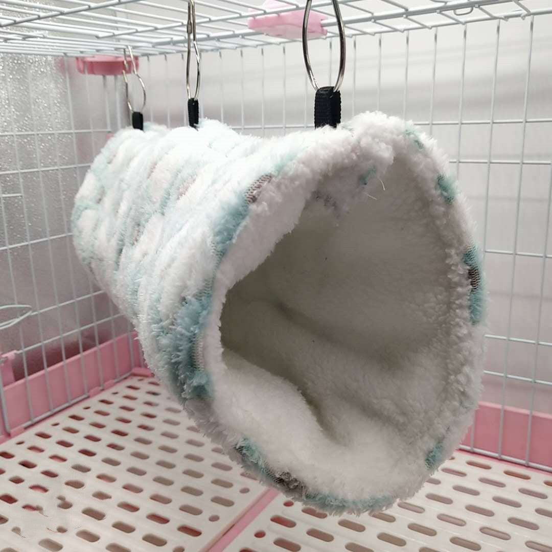 Super Soft Plush Warm Tunnel Nest for Hamsters