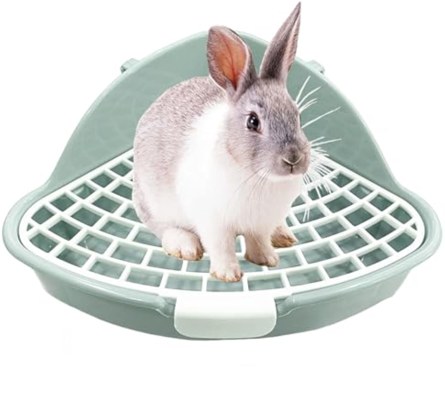 Corner Litter Box Potty Trainer for Rabbits & Small Pets