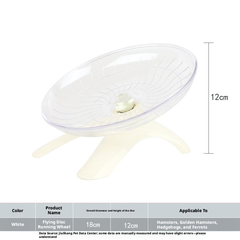 Hamster Flying Disc Running Wheel-Blue Turntable-1 Pack