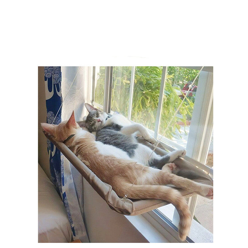 Suction Cup Window Cat Hammock — Wall Mounted
