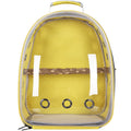 Transparent Parrot Bird Travel Backpack Carrier