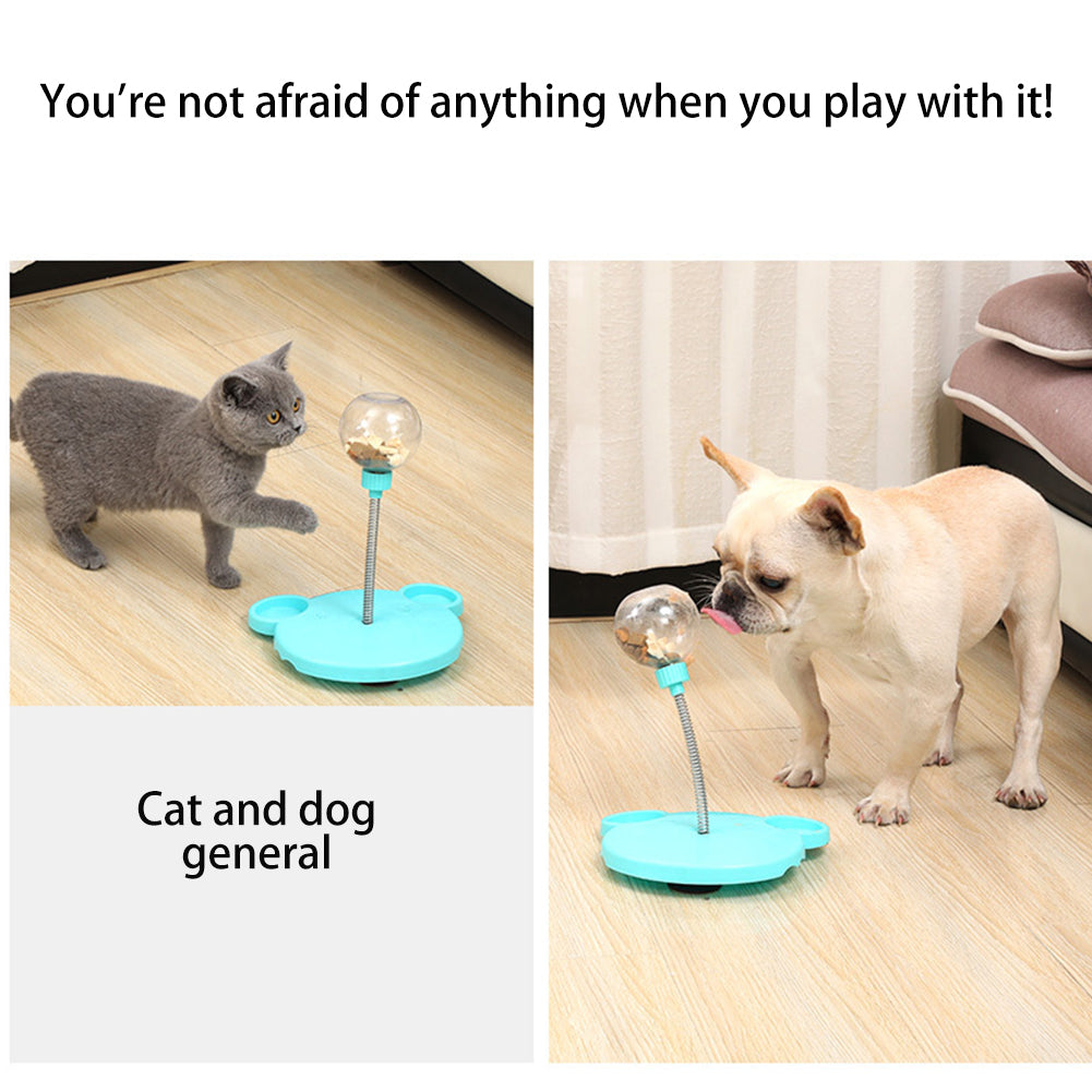Tumbler Leaking Food Ball — Self-Playing Cat Puzzle Feeder