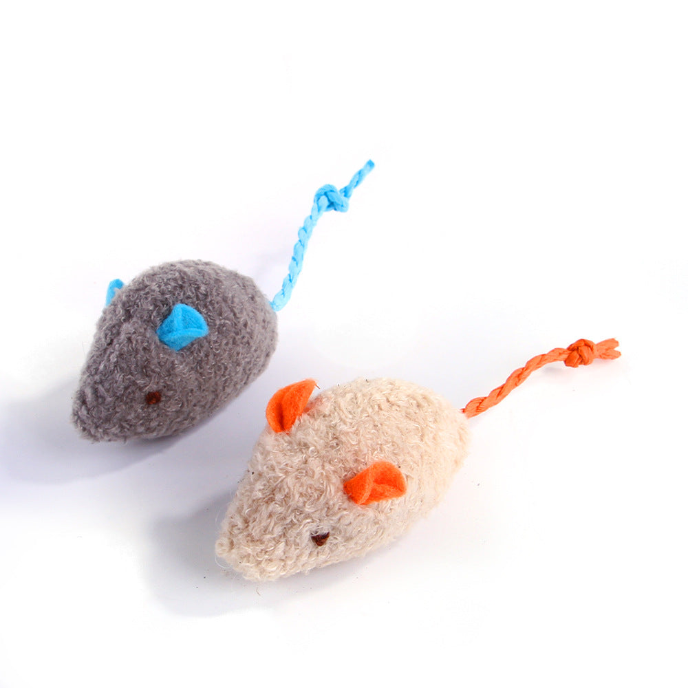 Catnip Plush Mouse Interactive Cat Toy