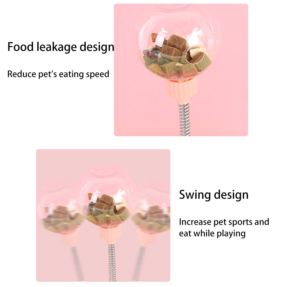 Tumbler Leaking Food Ball — Self-Playing Cat Puzzle Feeder