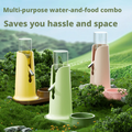 Hamster Water Dispenser & Food Plate Set