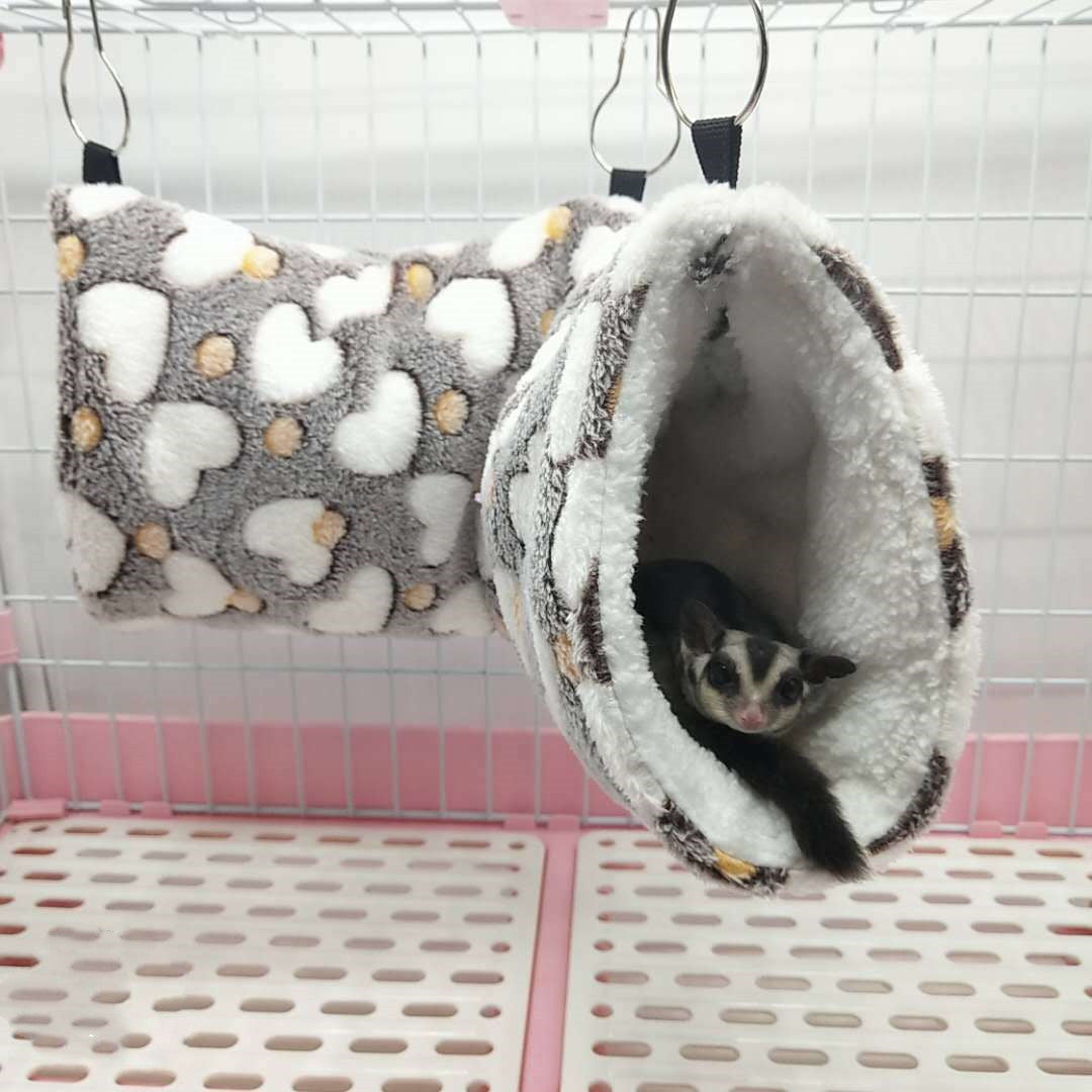 Super Soft Plush Warm Tunnel Nest for Hamsters