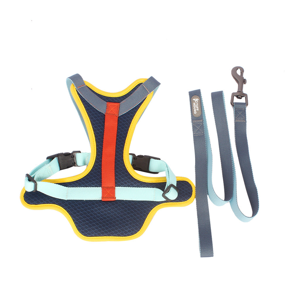 Colorful Pet Harness & Leash Set