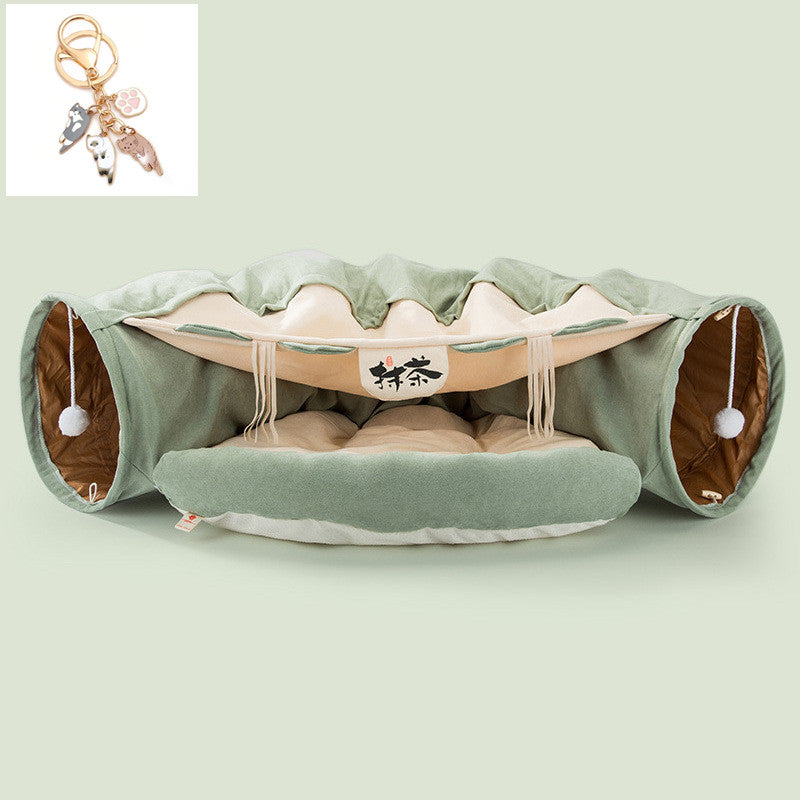 Collapsible Washable Cat Play Tunnel