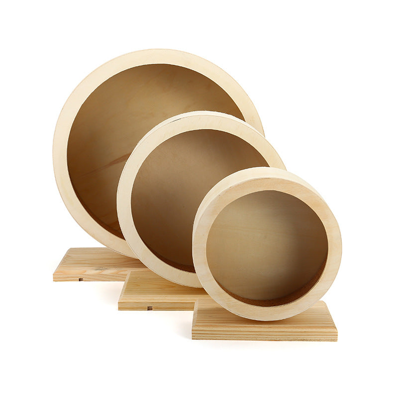 Totoro-Style Running Wheel for Hamsters & Guinea Pigs