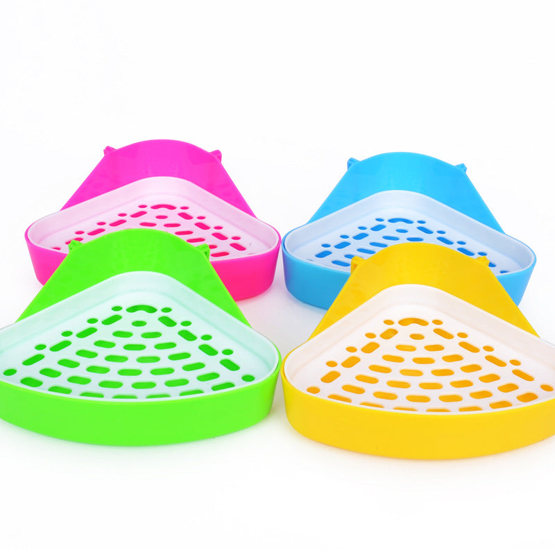 Mini Corner Toilet for Rabbits & Guinea Pigs