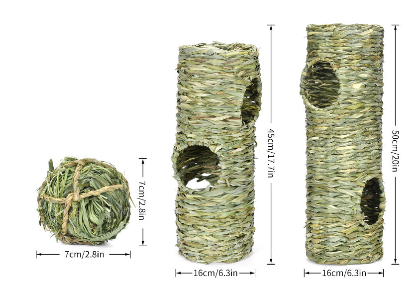 Rabbit Tunnel Porous Totoro Hamster Landscaping Toy Shelter