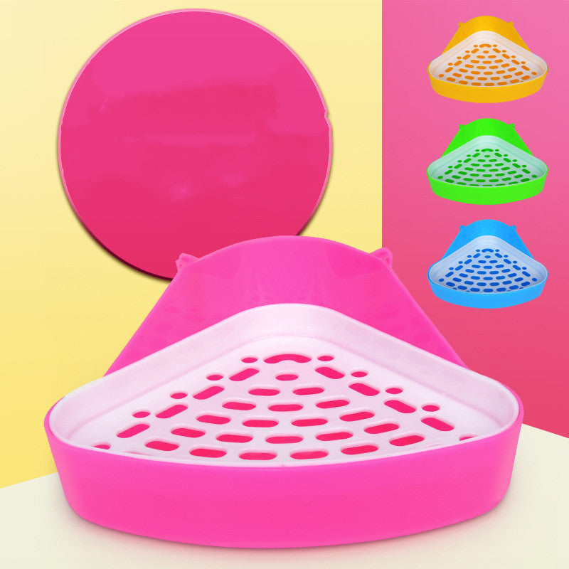Mini Corner Toilet for Rabbits & Guinea Pigs