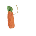 Loofah Carrot Molar Chew Toy for Hamsters & Rabbits