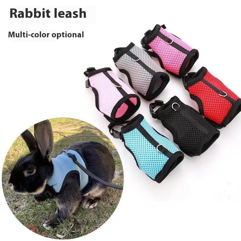 Mesh Vest Harness & Leash Set for Guinea Pigs & Rabbits