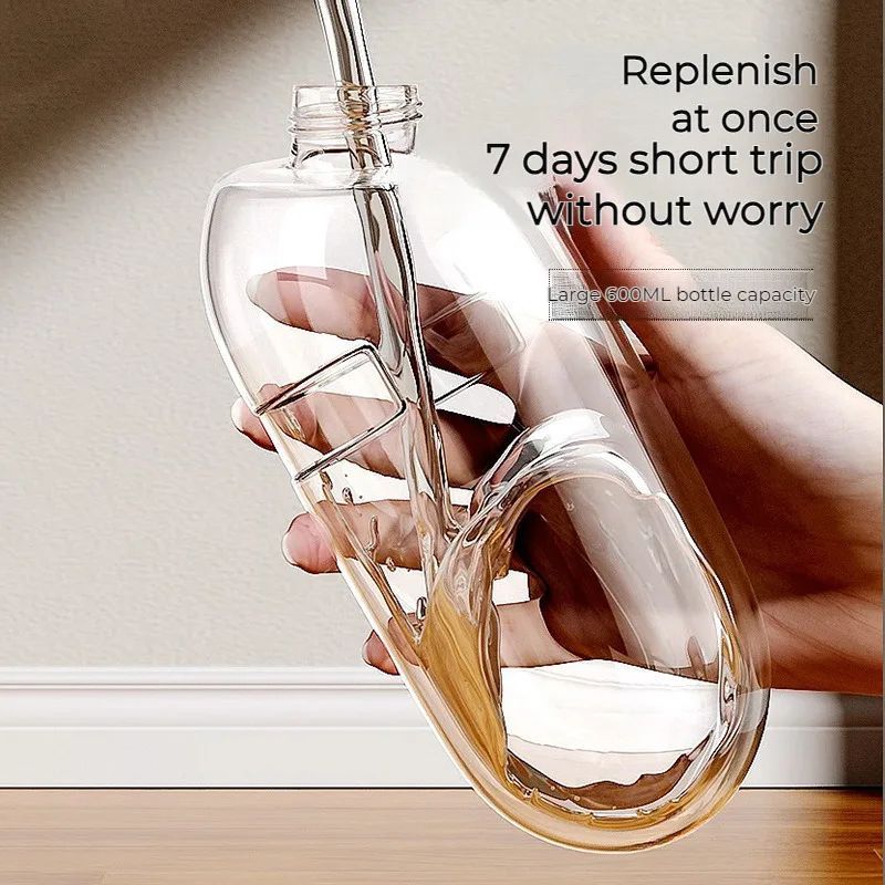 No-Drip Automatic Water Bottle for Dogs, Cats & Rabbits