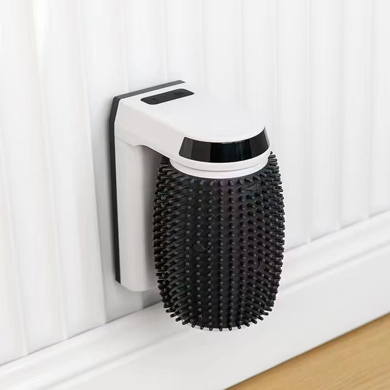 Automatic Cat Corner Self-Groomer & Scratcher