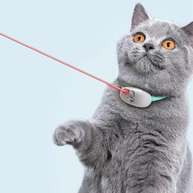 Smart Laser Cat Collar Toy — USB Rechargeable Interactive