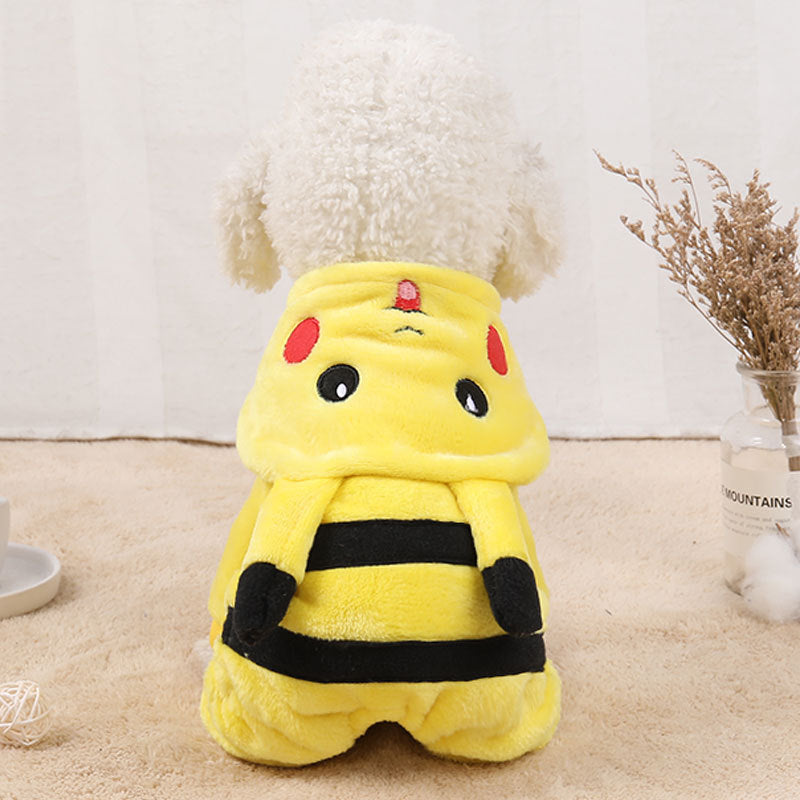 Cartoon Cosplay Cat Hoodie Pajamas — Autumn & Winter