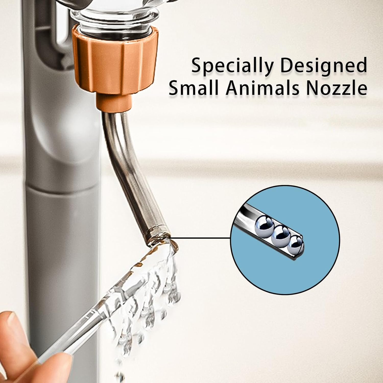Cage Water Bottle Dispenser for Small Animals