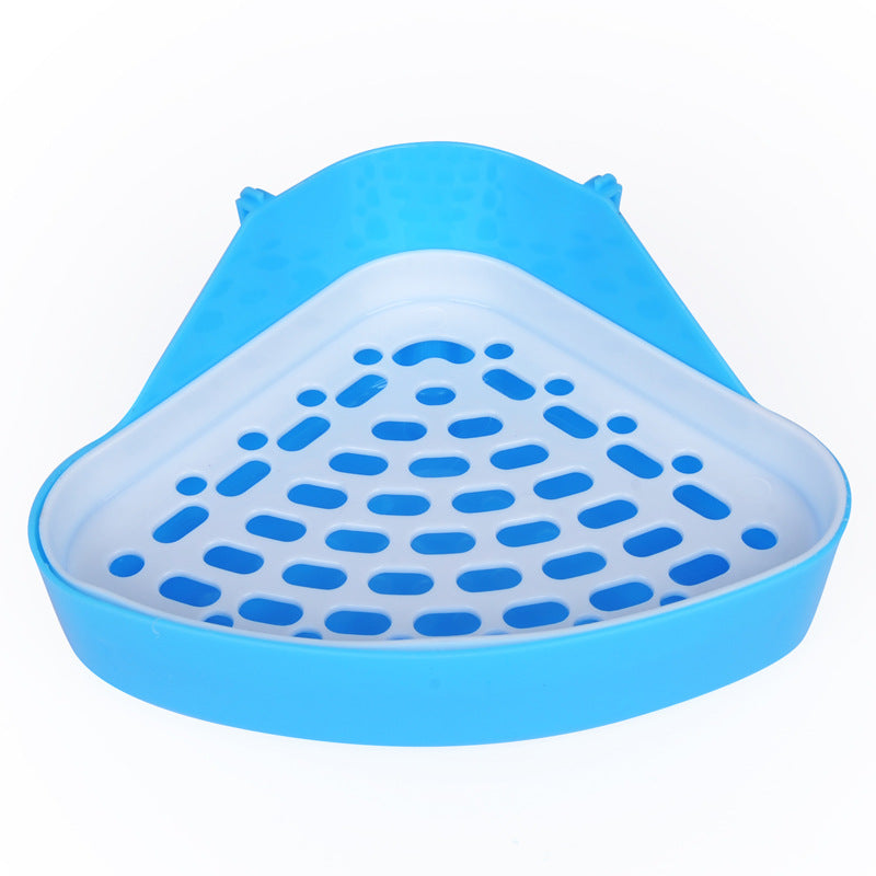 Mini Corner Toilet for Rabbits & Guinea Pigs