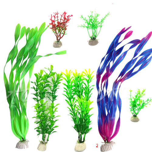 Aquarium Artificial Water Plant Decoration