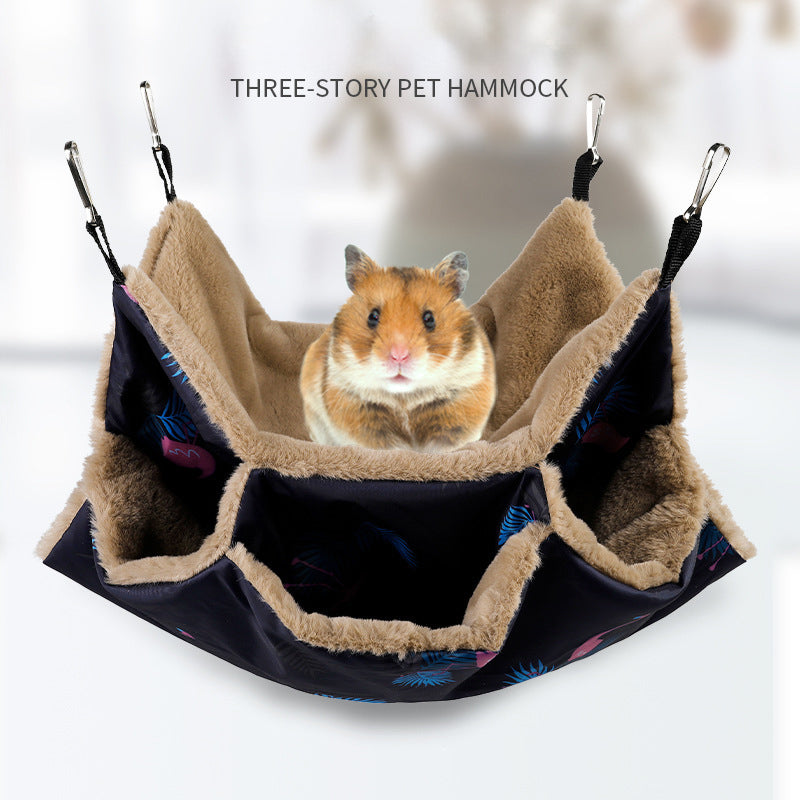Cage Hammock & Tunnel for Guinea Pigs, Rats & Ferrets