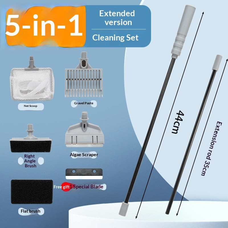Fish Tank Cleaning Tool Cleaning Brush Set