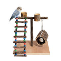 Solid Wood Parrot Training Stand — Multiple Styles