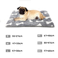 Self-Warming Reversible Fleece Pet Bed Mat for Dogs & Cats
