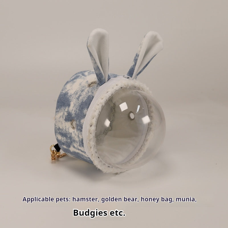 Small Pet Carrier Takeaway Bag for Hamsters, Guinea Pigs & Rabbits